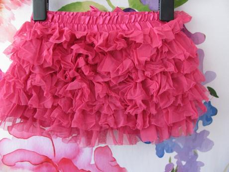 Růžová tylová tutu sukně, matalan,86