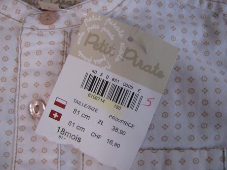 Frajerská plátěná košile se vzorečkem, 86