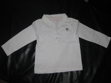 Triko s límečkem, zara,80