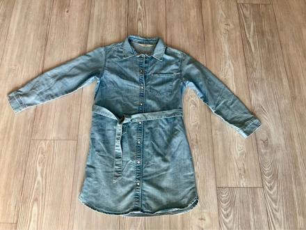 Riflové šaty hm, vel 140, h&m,140