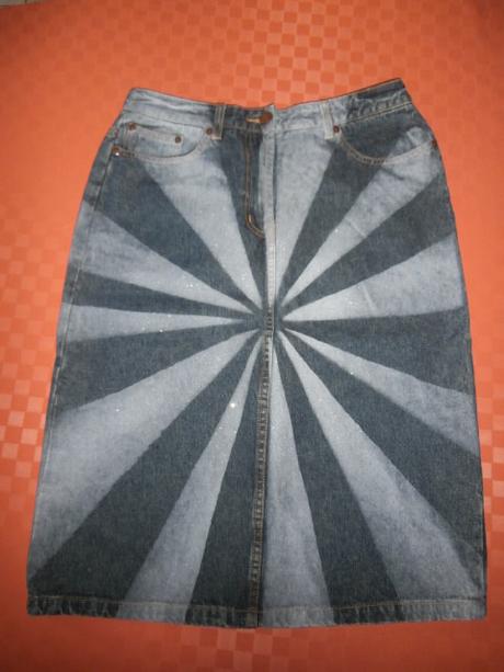 Džínová sukně, 38