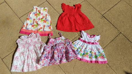 Šaty / šatičky s žirafkami bez rukávů, next,68