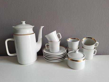 Porcelánová sada na kávu, 