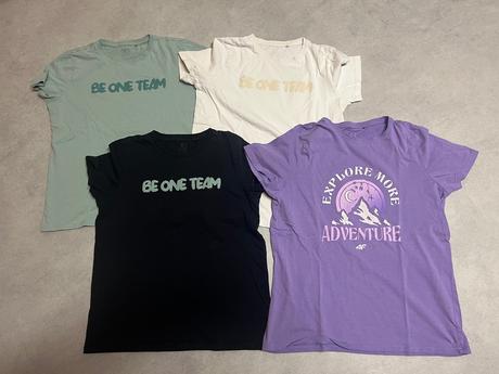 Set 4 triček 4f velikost 164, 164