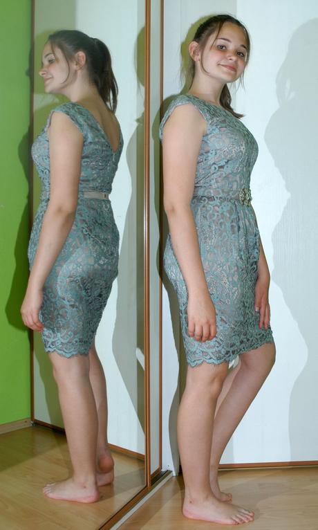 Slavnostní společenské krátké šaty, 36