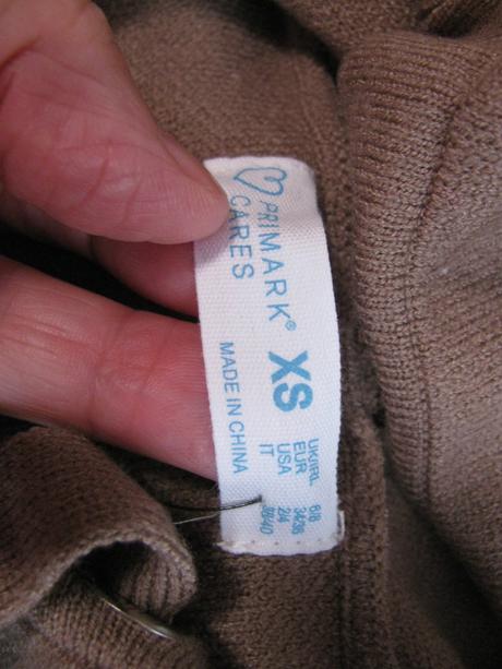 Svetrová mikina s kapucí, primark,36