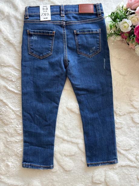 Džíny zn. zara - v.2/3 roky, zara,98