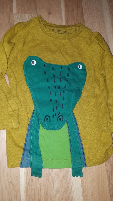 Hořčicové tričko se žabou 86 next, next,86