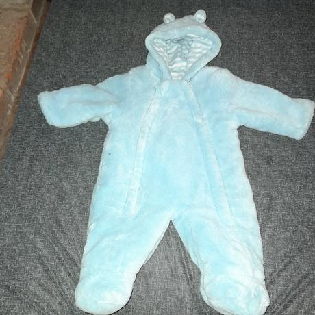 Modrá kombinéza teplá na kluka, 68