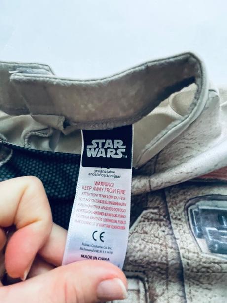 An10/ kostým star wars - v.7/8 let, 