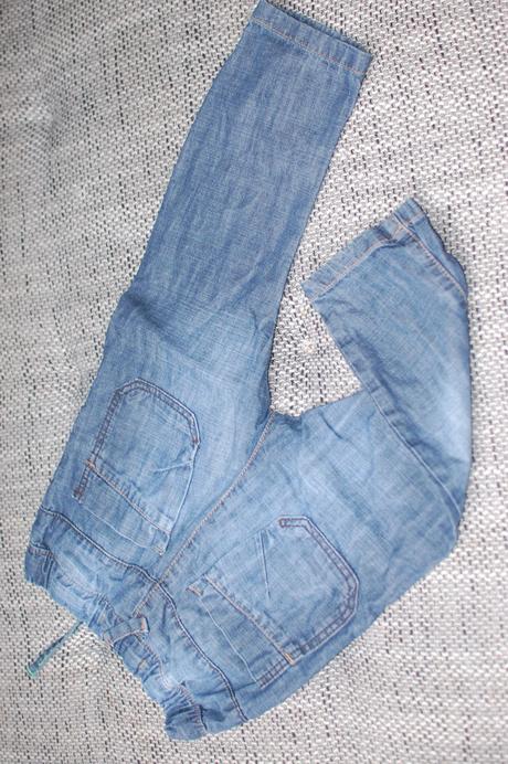 Slabší džínečky next, velikost 92, next,92