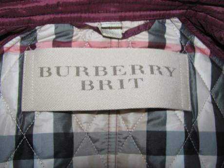 Dámská přechodná prošívaná bunda s kapucí burberry, burberry,l