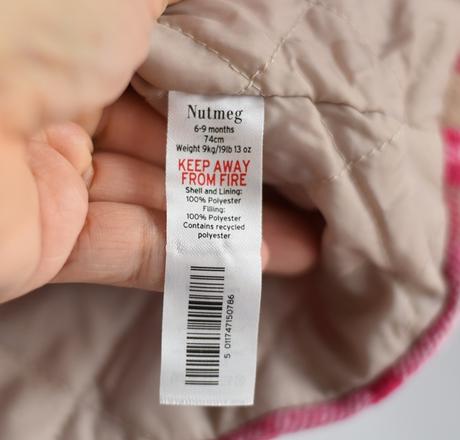 Kabátek vel. 6 - 9 m, nutmeg,74