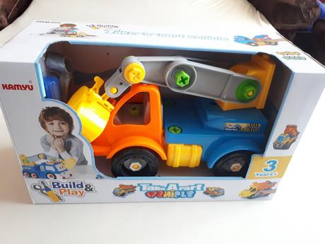 Auto šroubovací, bagr, 30cm, kamyu,