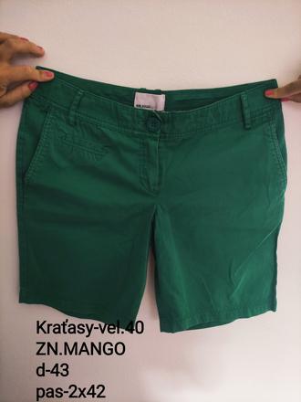 Kraťasy-zn.mango,v.40, mango,40