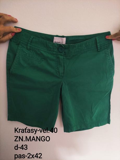 Kraťasy-zn.mango,v.40, mango,40