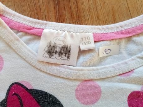 6 x tričko krátký rukáv, vel 110, c&a,110