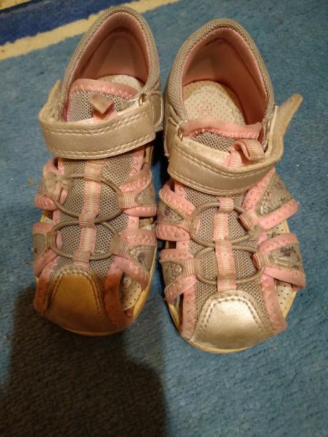 Dívčí sandále květy vel. 25, vnit.stélka 16.5 cm, nelli blu,25