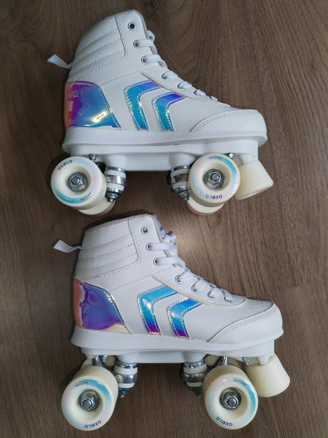 Dívčí / dámské kolečkové brusle oxelo vel 37, 37