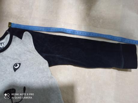 Sametová mikina tchibo, tchibo,110