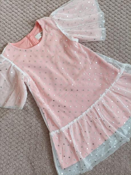 Dívčí slavnostní šaty h&m vel.98/104 - nové, h&m,104