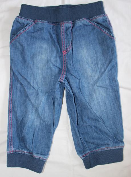 Op717. riflové tričtvrteční kalhoty dívčí 4-5 let, f&f,110