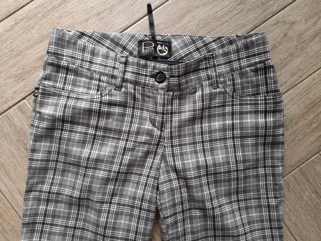 Kárované kalhoty vel. s, s