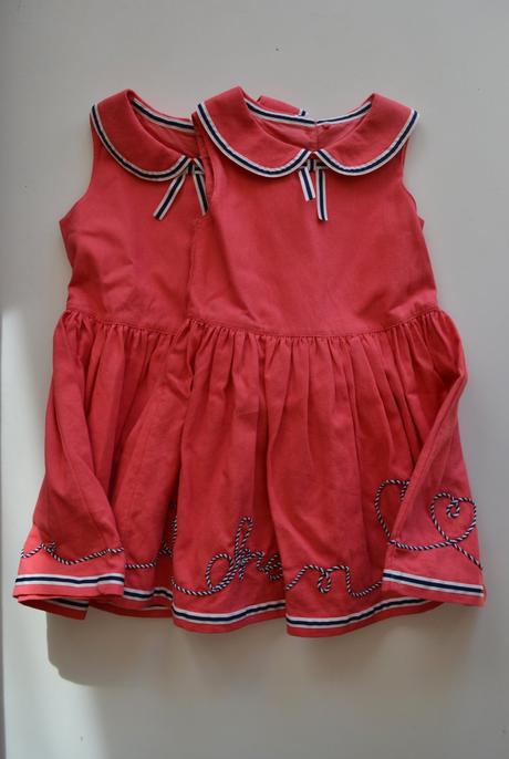 Šaty s límečkem 2ks, 104