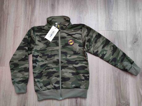 Maskáčová mikina 134,140,146,152,158,164, 134 - 164