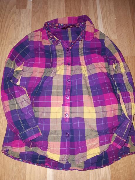 Barevná kostkovaná košile baker 8 let, 128