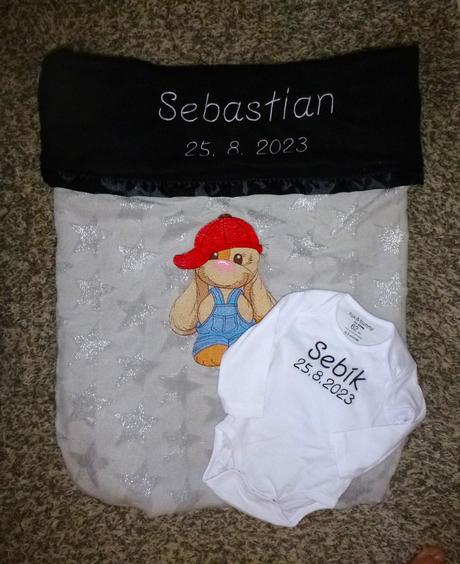 Kvalitní bavlněné pleny - možnost jména miminka,