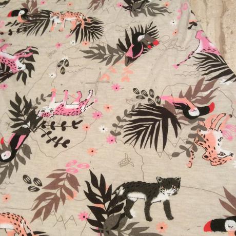 Lehoučké letní šaty se zvířátky zn. h&m, h&m,98