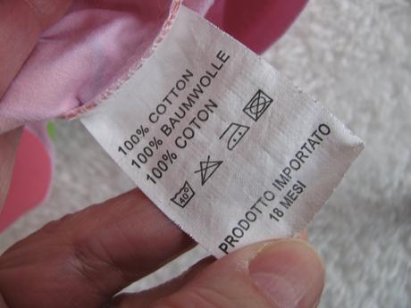 Krásné letní bavlněné tričko s flitrovým nápisem, 86