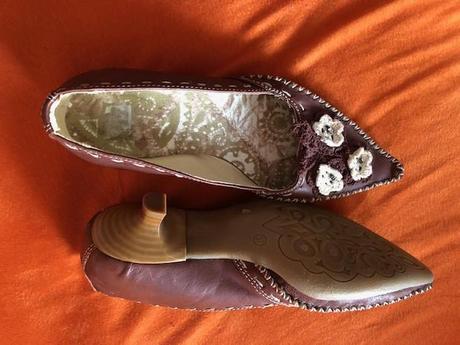 Hnede spicate kozene boty mokasinoveho vzhledu 37, 37