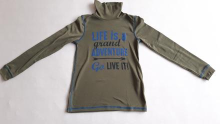 Triko s rolákem 134-140, pepperts,140