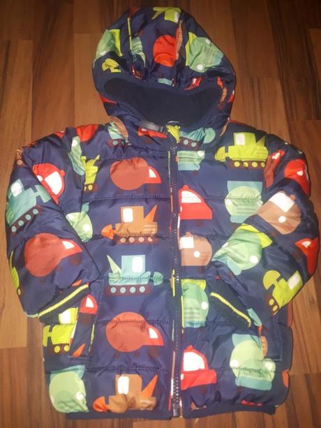 Zimni bunda s auty next vel 80, next,80