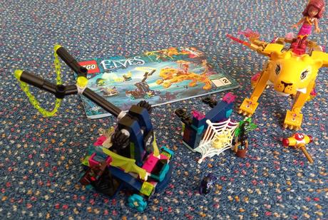 Lego elves 41192 - azari & the fire lion capture, 