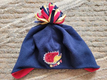 Fleecová čepice s ježkem, george,98