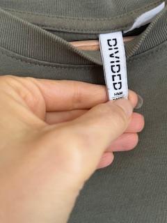 Bavlněné šaty tunika, h&m,s