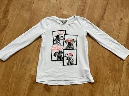 Triko dalmatin 5-6 let, ovs,116