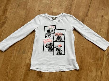 Triko dalmatin 5-6 let, ovs,116