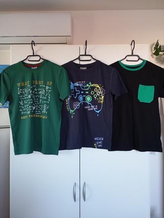 Trička barevný potisk 146/152, 146