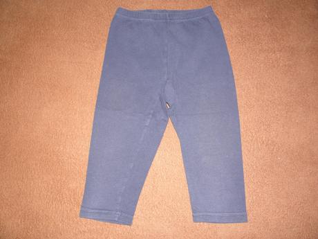 Modré 3/4 legíny zn. tchibo vel.122/128, tchibo,122