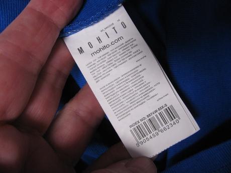 Dámské, dívčí letní tričko s výstřihem do v, mohito,s