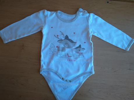 4ks dětských body s dl rukávem, 80