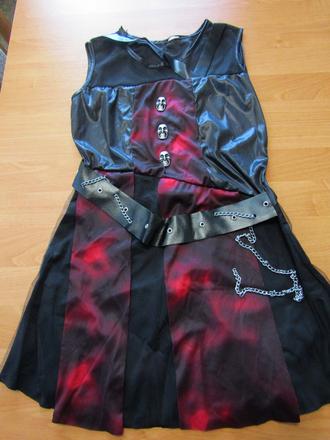 Karnevalový kostým -čarodějnice vel m, 