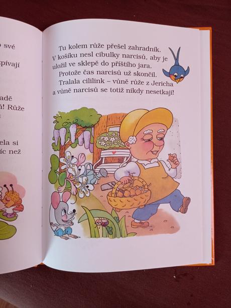 Knížka pohádková zahrada,