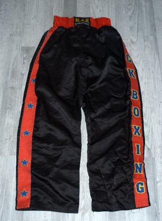 Saténové kalhoty na kick box, 158