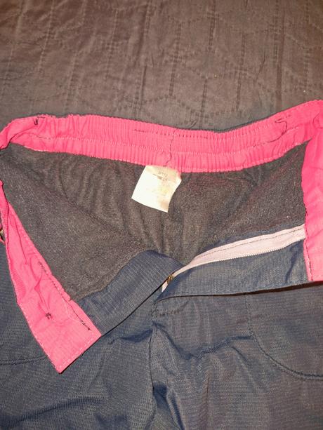 Modré zateplené kalhoty zn. success vel. 110, success,110