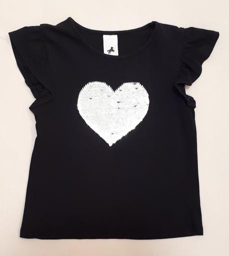 Měnící (přeměňovací flitry) tričko, 110, palomino, palomino,110